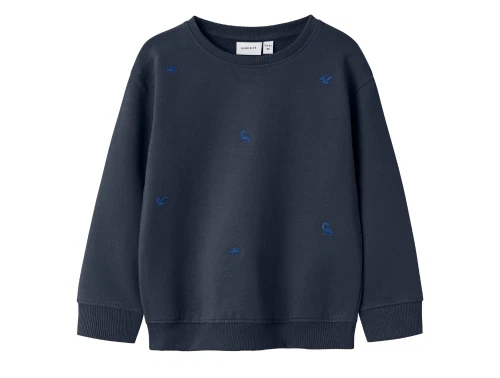 Name It navy blazer dino sweatshirt